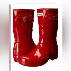 Red Hunter Boots